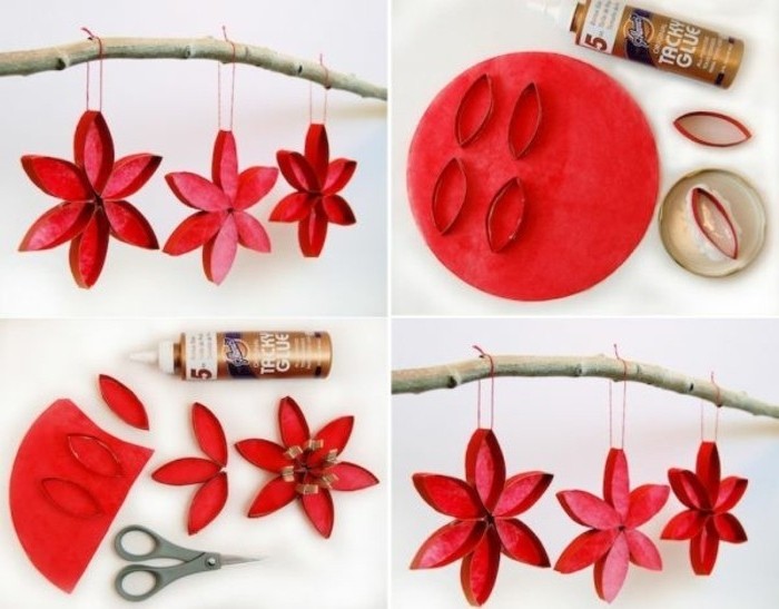 decoration-de-noel-a-fabriquer-petits-fleurs-rouges-superbe-deco-pour-noel