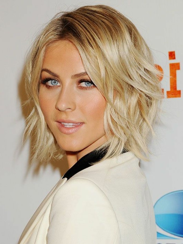 coupe cheveux carre court blond