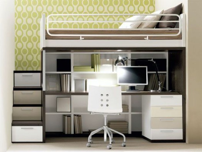 lit-en-hauteur-avec-bureau-lit-superpose-avec-rangements-et-etageres-escalier-tiroirs
