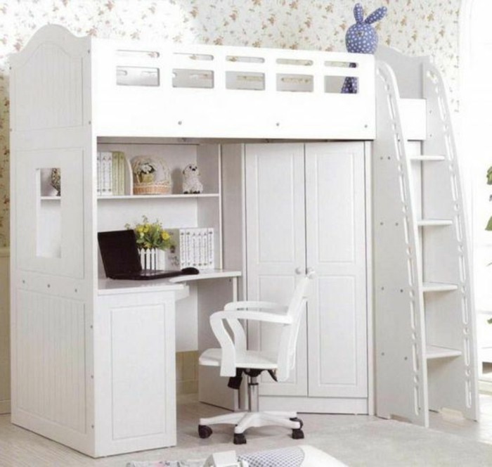 lit-en-hauteur-avec-bureau-lit-superpose-en-bois-blanc-avec-armoire-penderie