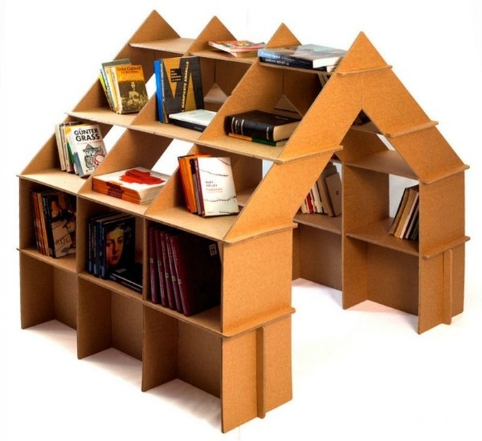 meuble-carton-a-fabriquer-meuble-de-rangement-bibliotheque-en-carton-a-mettre-dans-la-chambre-enfant