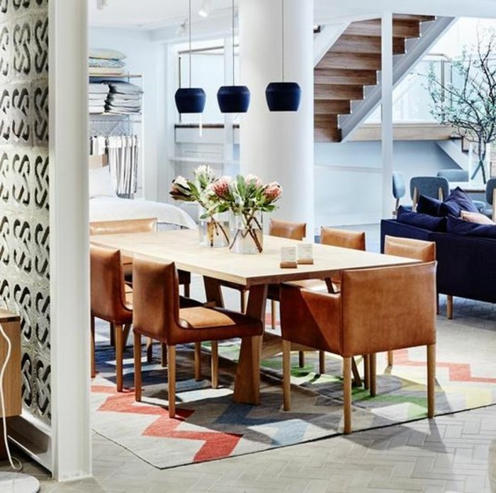 meubles-de-salle-a-manger-chaises-couleur-marron-maison-moderne