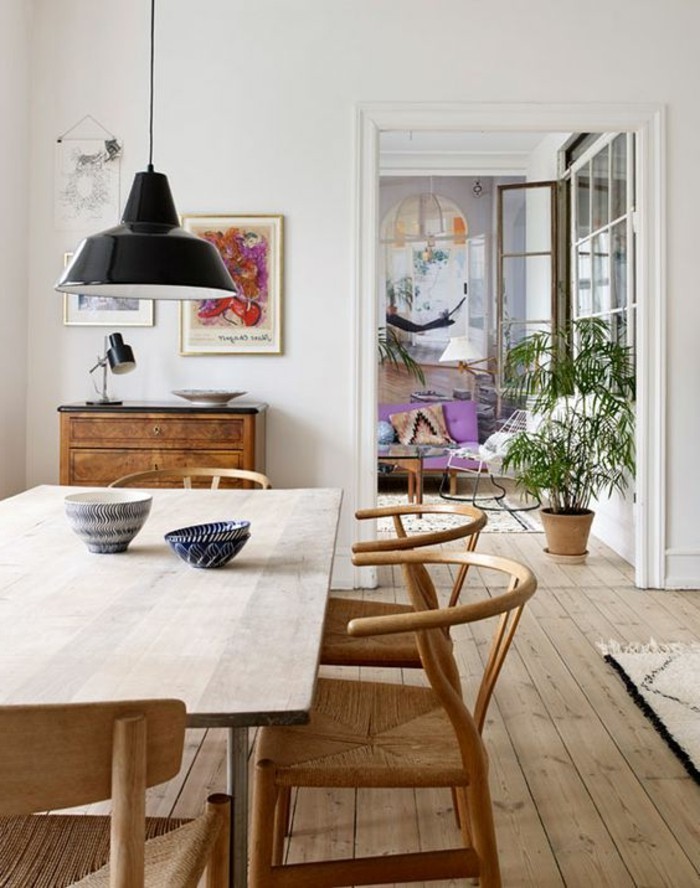meubles-de-salle-a-manger-meubles-et-ambiance-boho-chic-scandinave