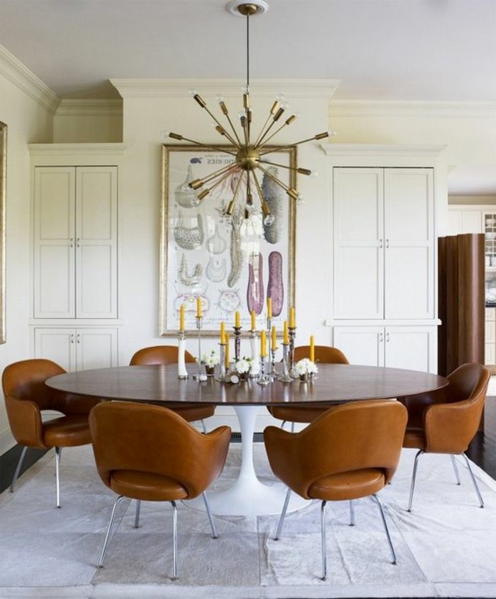 meubles-de-salle-a-manger-table-de-repas-ovale-chaises-design