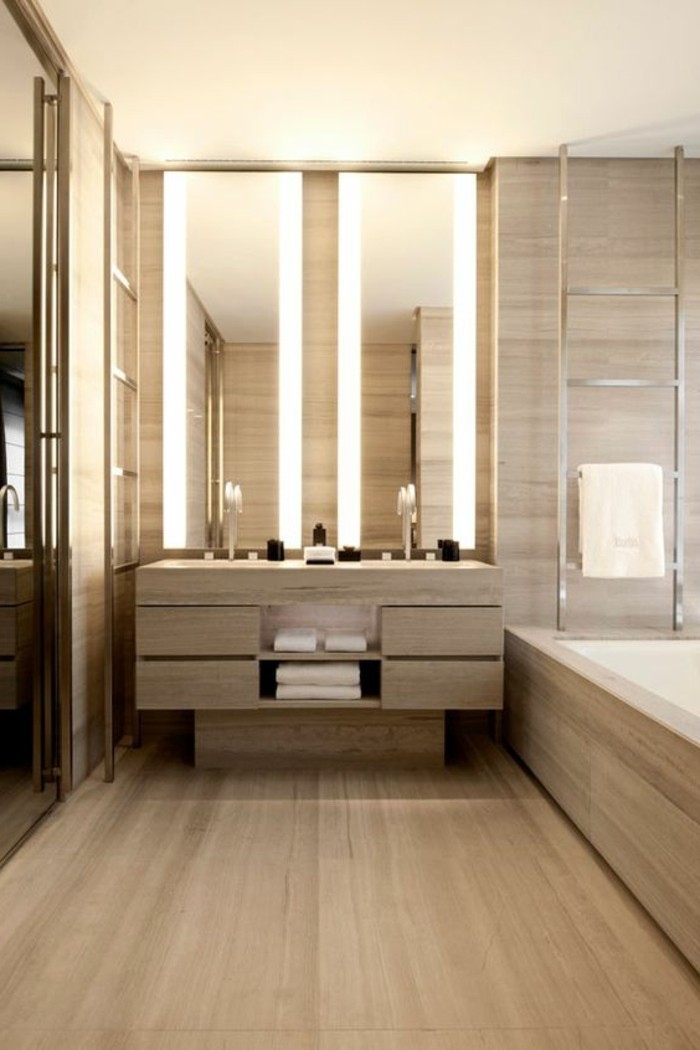 salle-de-bain-beige-deux-miroirs-rectangulaires-interieur-moderne