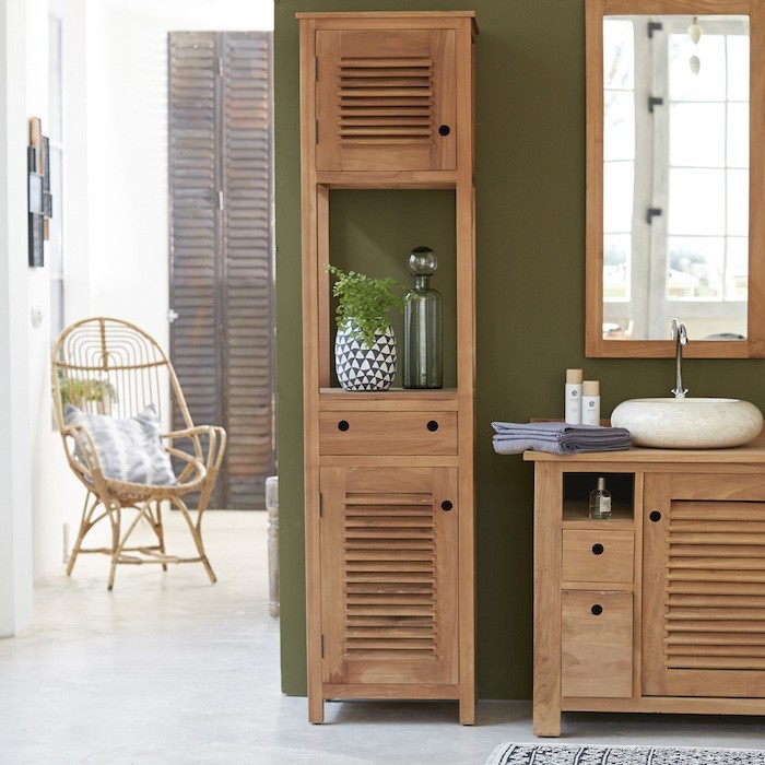 armoire-colonne-rangement-bois-tek-meuble-etagere-cuisine-design-salle-de-bain-salon