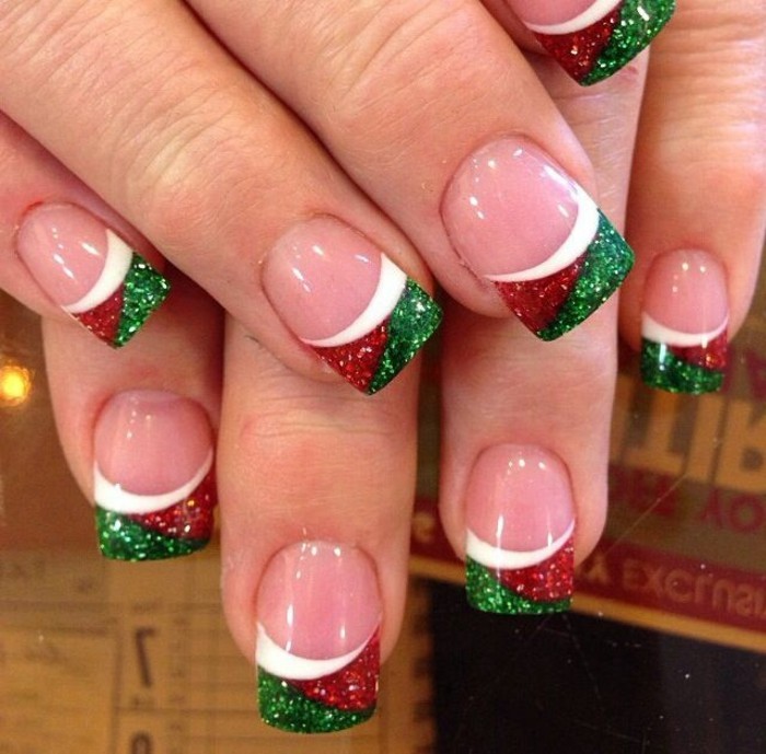 beau-manucure-idee-nail-art-hiver-ongles-pour-noel