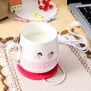Chauffe tasse ou mug USB de designs mignons