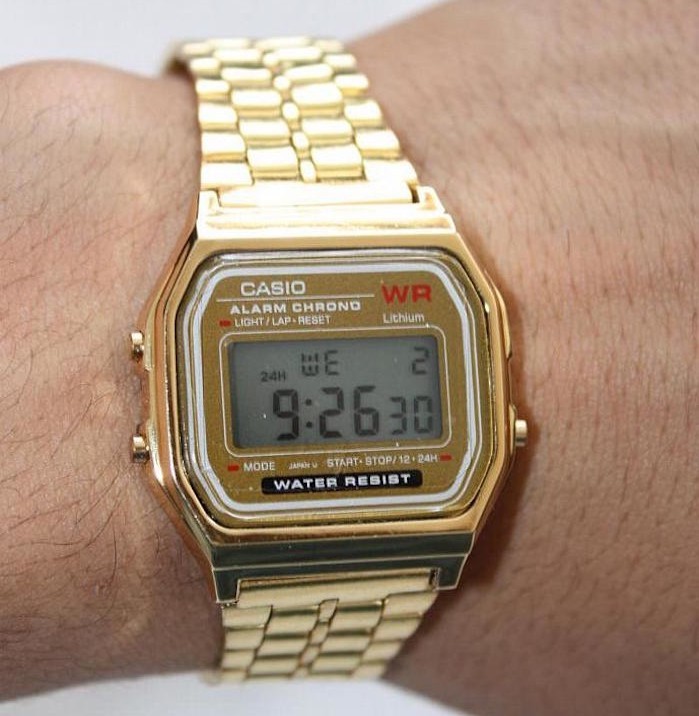 casio-montre-vintage-or-gold-a159-retro-homme-watch