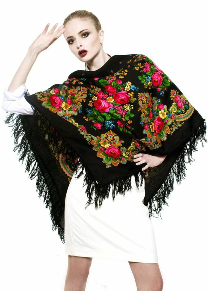 chale-en-laine-traditionnel-mode-vintage-motifs-russes
