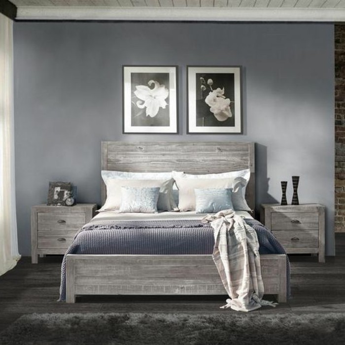 chambre-a-coucher-complete-ado-couleur-gris-anthracite-tapis-gris-fonce-parquet