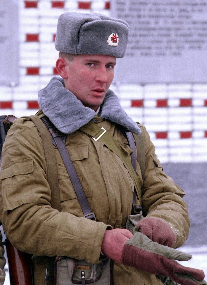 chapeau armée russie sovietique hiver vintage urss