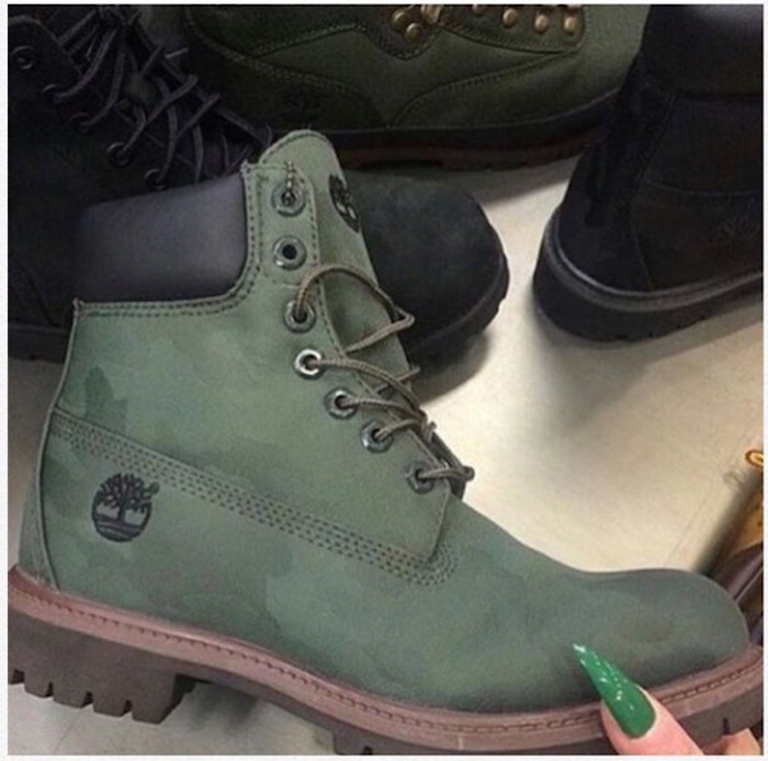 timberland homme militaire
