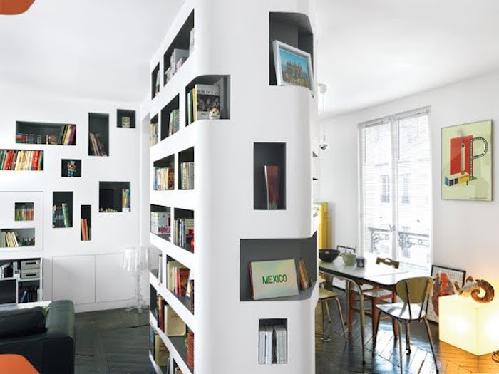 colonne-de-salon-separation-cube-integre-bibliotheque-incorpore-rangements-design