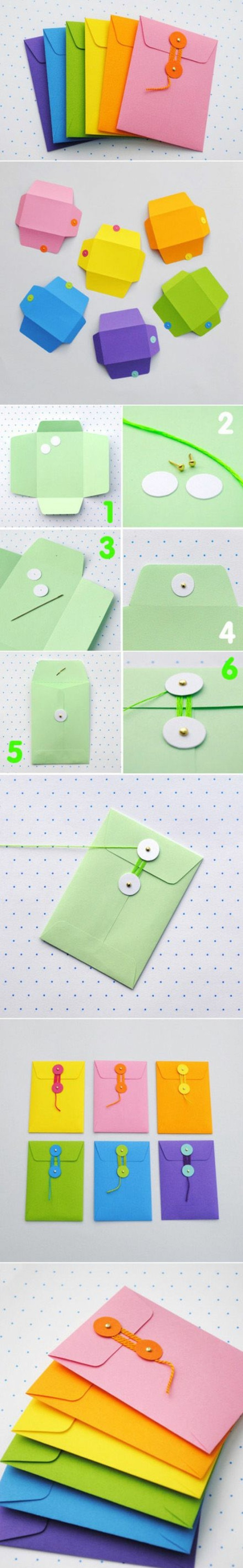 comment-fabriquer-une-enveloppe-suggestion-originale-enveloppes-de-couleurs-diverses-et-systeme-de-fermeture-interessant