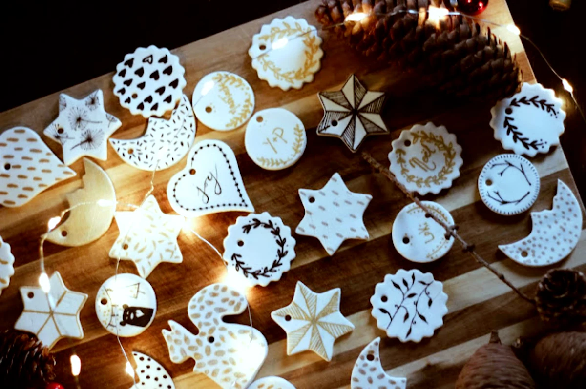 comment faire des deco de noel avec bicarbonate de soude