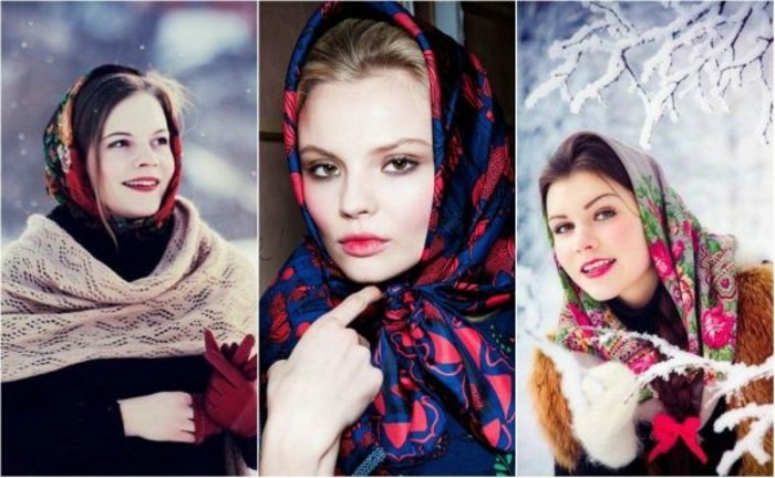 comment-porter-le-foulard-a-motif-russe-mode-hiver
