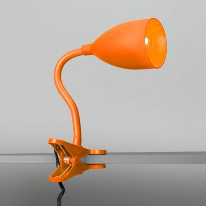 lampe-bureau-design-lampe-orange-originale-en-silicone