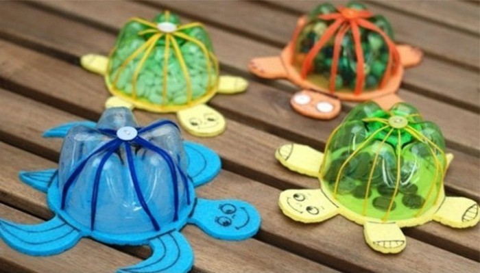 mini-rangements-en-forme-de-tortues-que-faire-avec-des-bouteilles-en-plastique