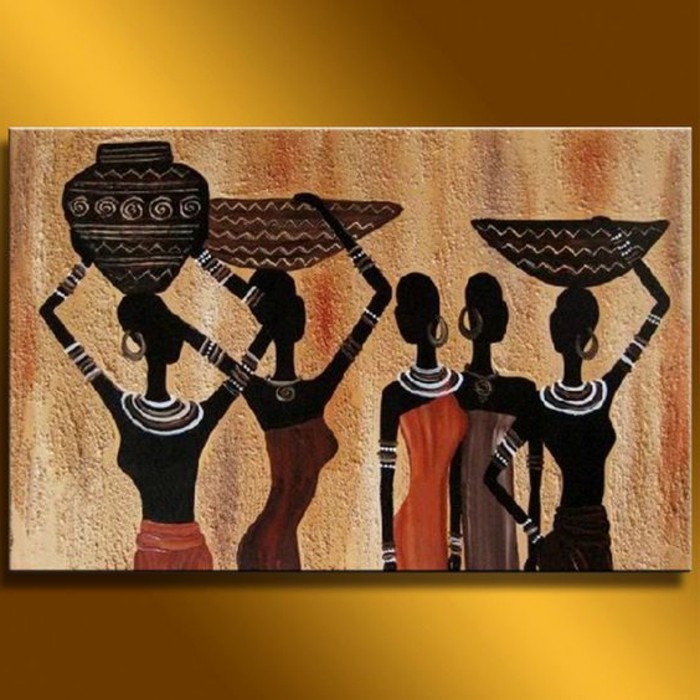 stickers-afrique-peinture-des-femmes-africaines