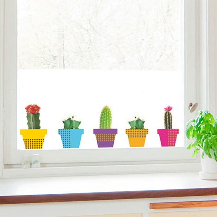 stickers-pour-fenetre-cactus-pots-dekoidea-com