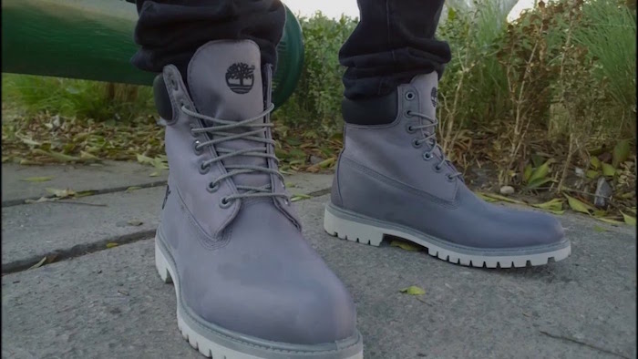 timberland homme gris clair
