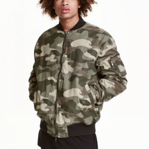 H&M Bomber Camouflage