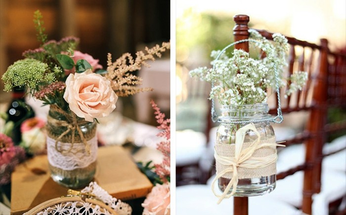 1que-faire-avec-des-pots-de-yaourt-en-verre-mariage-vase-décoration-couleurs-pastel-fleurs-séchés