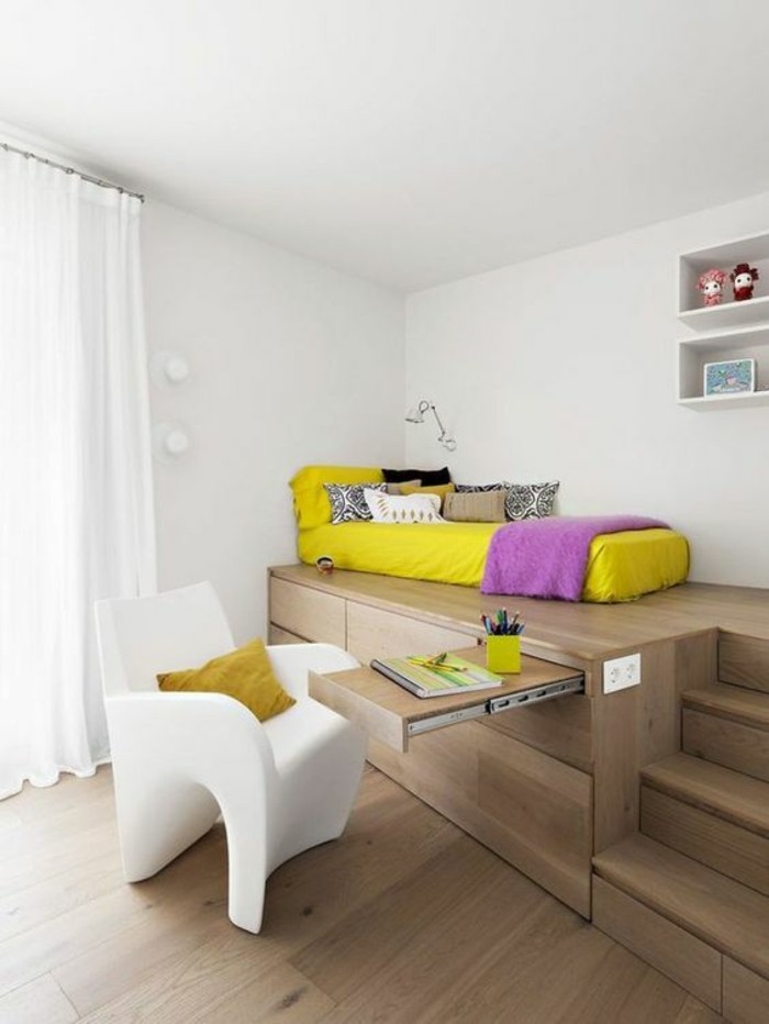 aménager-une-petite-chambre-avec-des-meubles-gain-de-place