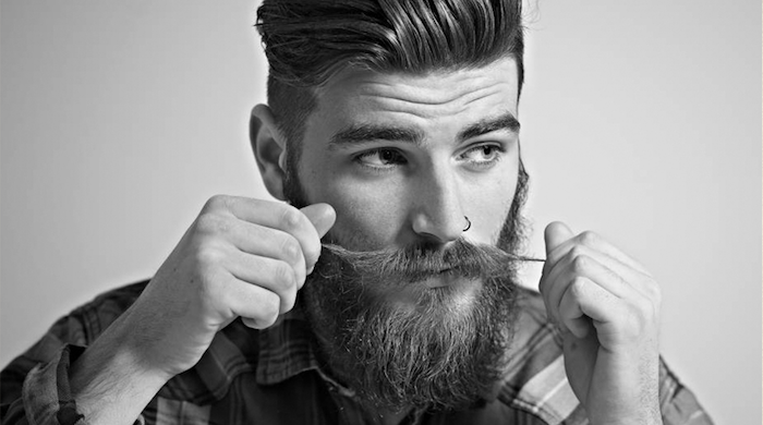 appliquer cire moustache homme anglaise huile barbe homme hipster styles barbes