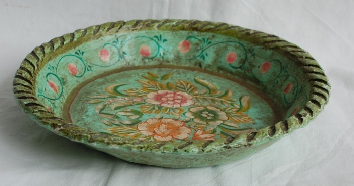 assiette-papier-maché-vintage-art-mexicaine-decoration-motifs-floraux-decoration-table-resized