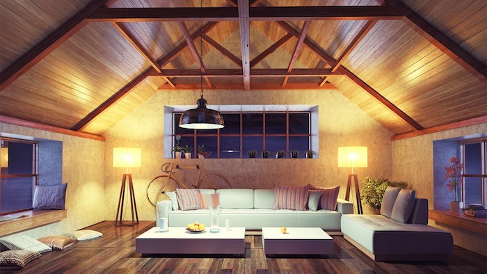 modern interior loft