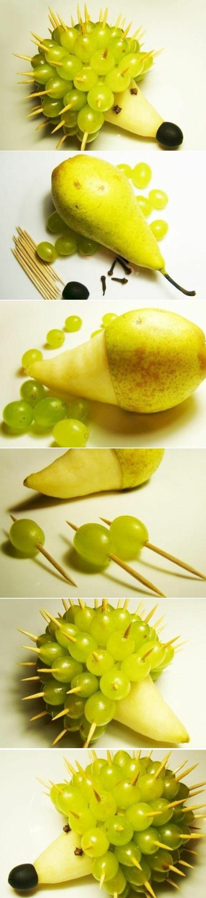 deco-fruit-poires-et-raisins-en-sculpture-sculpter-et-modeler-avec-fruits