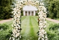 Arche de mariage pour une cérémonie laïque inoubliable – 75 idées de décoration
