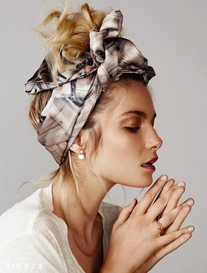 Foulard Bandana Femme En Velours/polyester - Multifonction (cheveux, Cou, Visage) - Léger, élégant, Protection Solaire - Cadeau Idéal