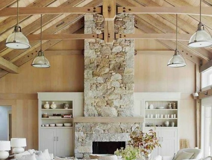 Cheminée Rustique ? Le Guide Complet pour la Moderniser (Sans Mettre le ...