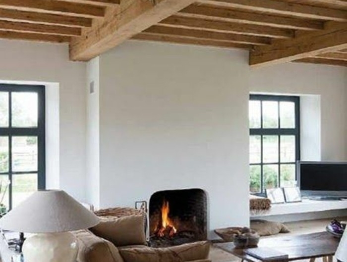 Cheminée Rustique ? Le Guide Complet pour la Moderniser (Sans Mettre le ...