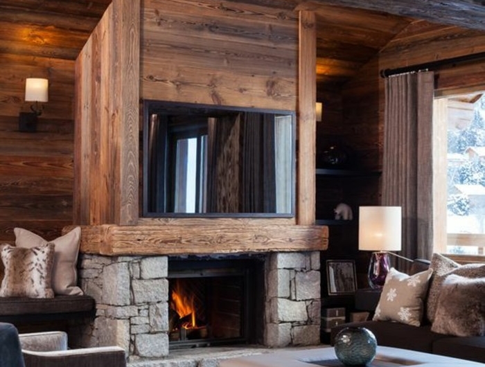 Cheminée Rustique ? Le Guide Complet pour la Moderniser (Sans Mettre le ...