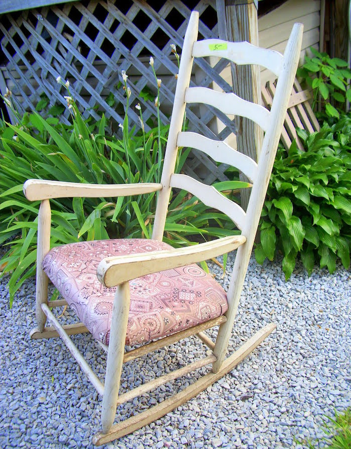 housse fauteuil diy perso coussin de chaise de jardin rocking chair en bois