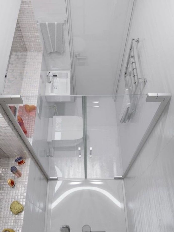 idée aménagement salle de bain 2m2 mini home staging idées deco renovation