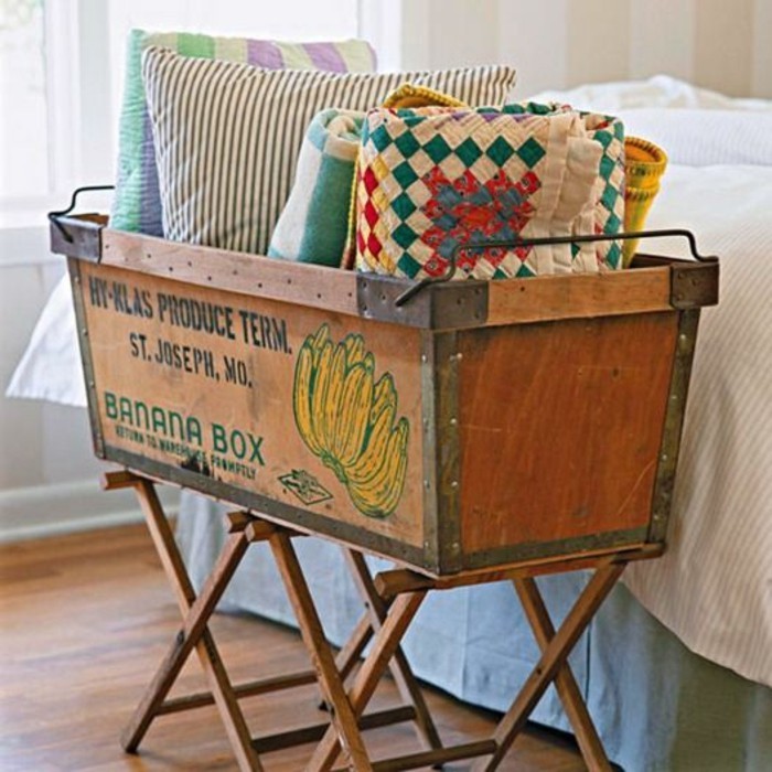 idée-récup-déco-vintage-meuble-brocant-chambre-à-coucher