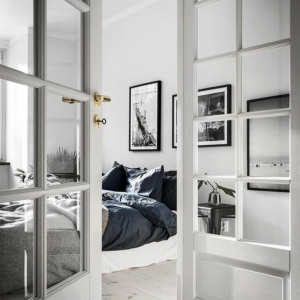 Pureté, simplicité, design - la chambre scandinave en 88 photos