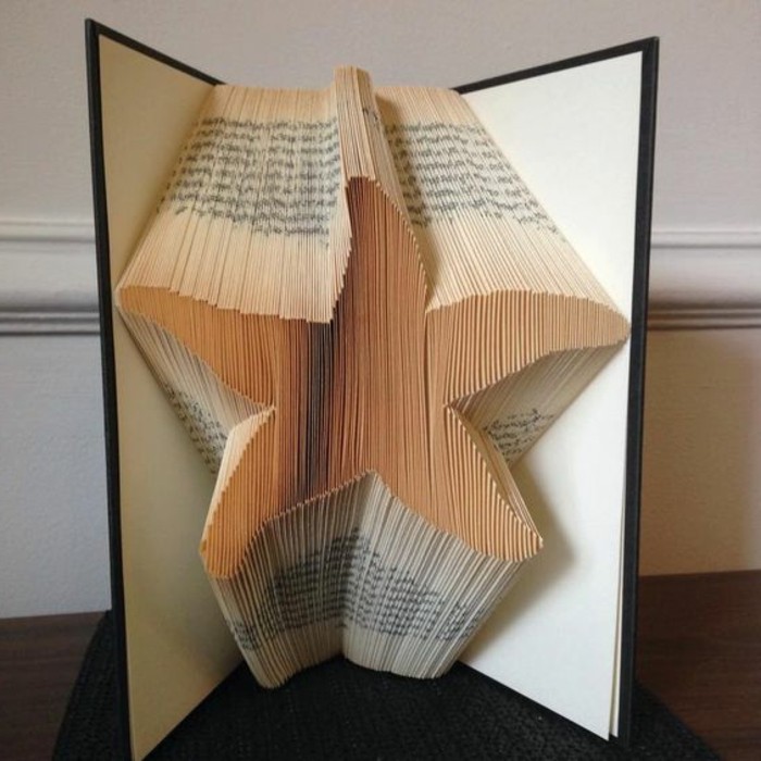 livre-origami-étoile-de-mer-créations-ludiques-à-base-de-livres