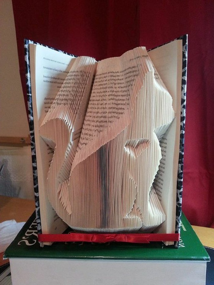 livres-origami-écureuil-origami-avec-son-coeur