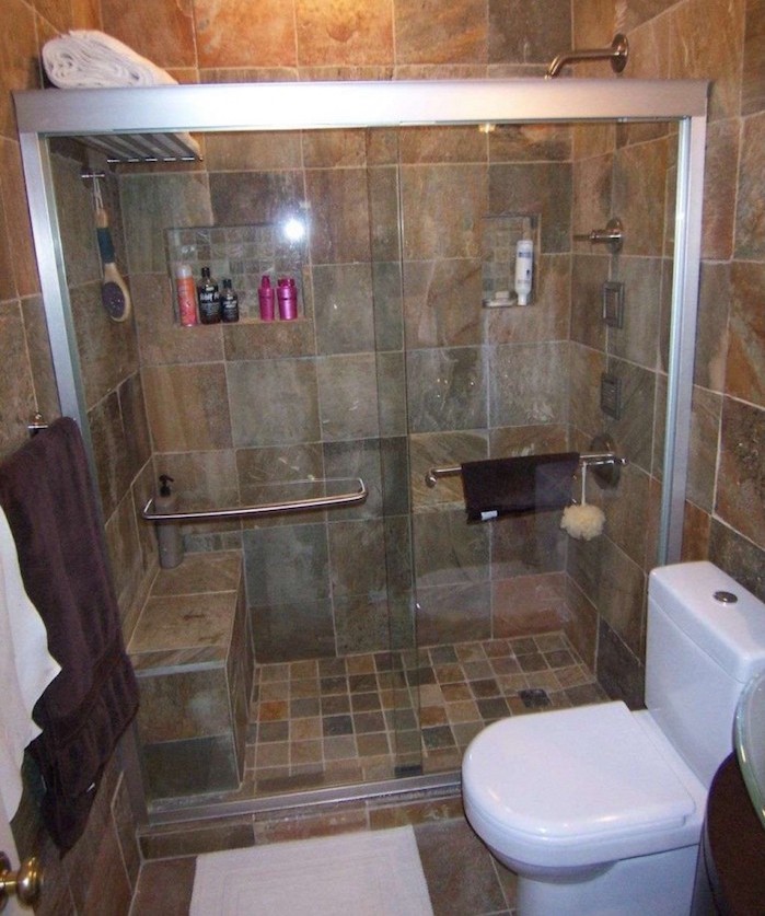 model de salle de bain petite cabine de douche 2m2