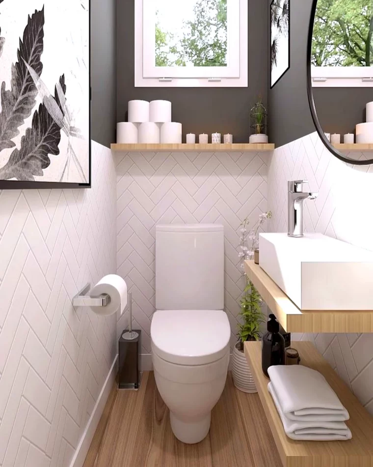 optimiser l espace dans une petite salle de bain etroite avec wc