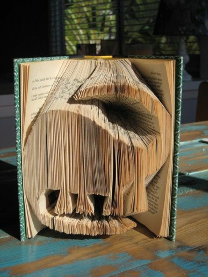 origami-livre-dinosaure-créations-uniques-de-livres