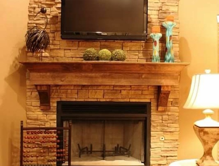 Cheminée Rustique ? Le Guide Complet pour la Moderniser (Sans Mettre le ...