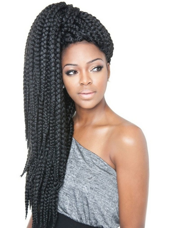 1001+ coiffures modernes avec une tresse africaine