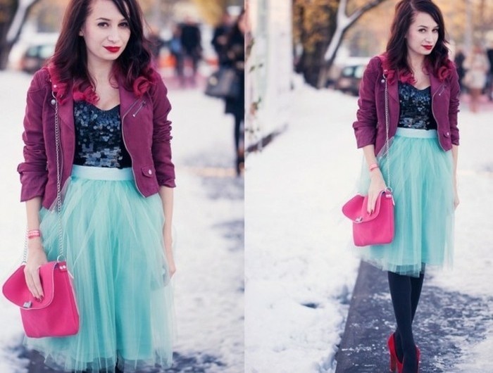 Jupe Tutu En Tulle Volumineuse - Taille Haute Élastique Pour Déguisement Princesse, Cosplay, Danse Ou Fête (Style Asymétrique)